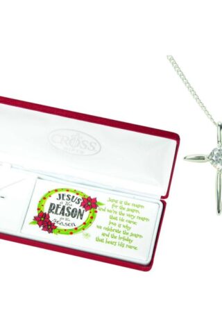 603799403375 Jesus Is The Reason For The Season Cross CZ