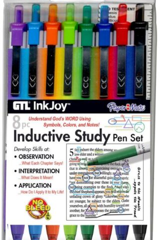 634989639809 InkJoy Inductive Bible Study Kit