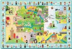 850022924118 Saints And Symbols Search And Find Giant Floor Puzzle