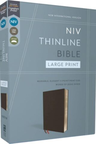 9780310448334 Thinline Bible Large Print Comfort Print
