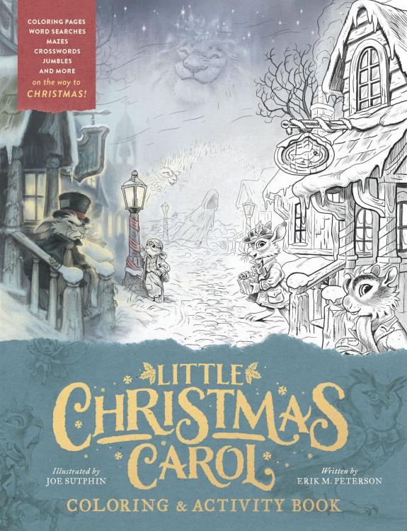 9780802439000 Little Christmas Carol Coloring And Activity Book