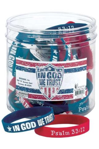603799593236 In God We Trust Silicone (Bracelet/Wristband)
