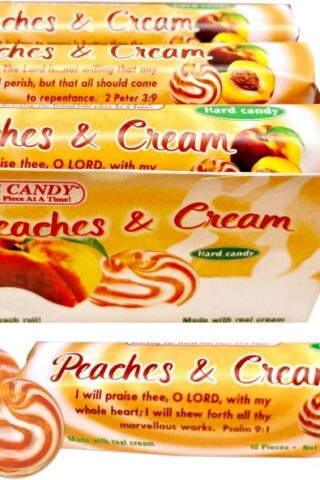 641520044947 Peaches And Cream Hard Candy Roll