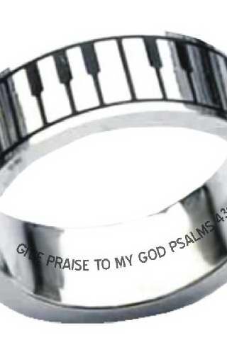 651263020245 Music Keyboard (Size 9 Ring)