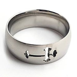 651263032385 Open Cross (Size 8 Ring)