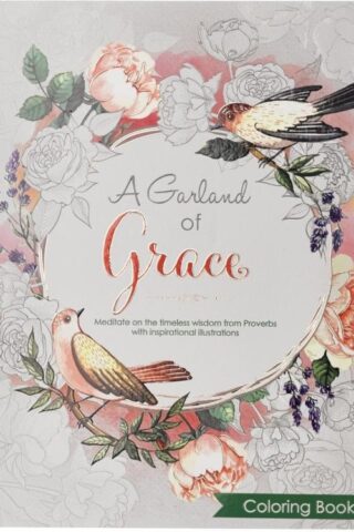 9781432116880 A Garland of Grace: An Inspirational Adult and Teen Coloring Book