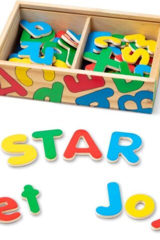 000772004480 Magnetic Wooden Alphabet