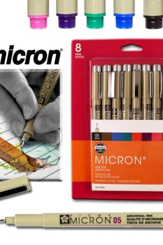 053482300663 Pigma Micron Fine Line Assorted Colors Set