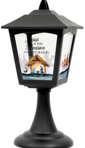 096069753148 Jesus Is The Reason Lantern Lamp