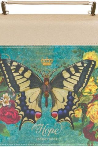 1220000322677 Vegan Leather Fashion Bible Cover Carry Case for Women: Hope - Isa. 40:31 Inspir
