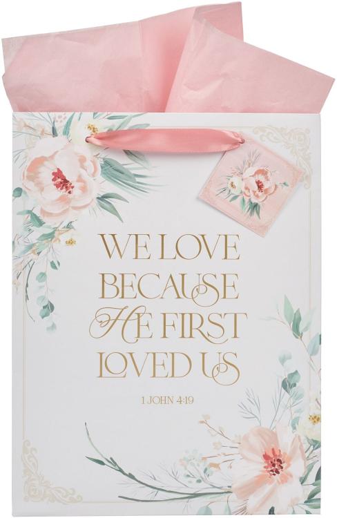 1220000323551 Large Portrait Inspirational Scripture Gift Bag