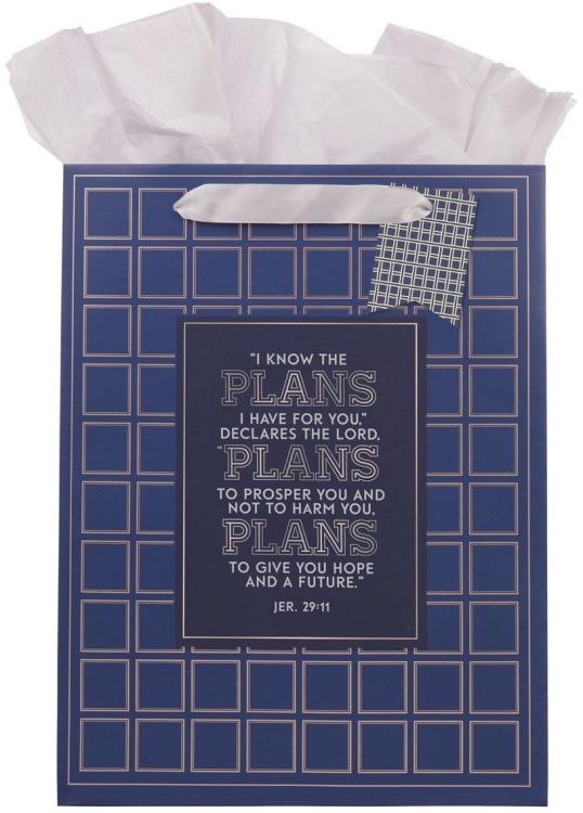 1220000328693 Large Portrait Inspirational Scripture Gift Bag