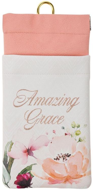 1220000329867 Premium Encouraging Vegan Leather Protective Eyeglass/Sunglasses Case for Women: