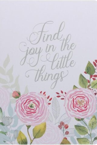 1220000371149 With Love Journal w/Motivational Saying: Find Joy in the Little Things