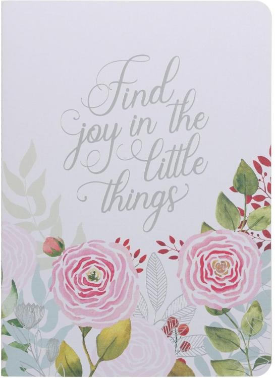 1220000371149 With Love Journal w/Motivational Saying: Find Joy in the Little Things