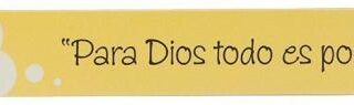 6006937112742 Tira magnética Para Dios todo es posible