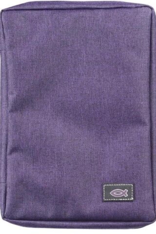 6006937139596 Men/Women's Bible Cover Jesus Fish