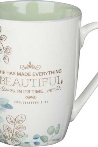 6006937152205 Ceramic Encouraging Coffee and Tea Mug for Women: Made Everything Beautiful - Ec