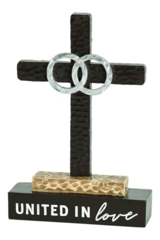603799019477 Table Top United In Love Silver Rings