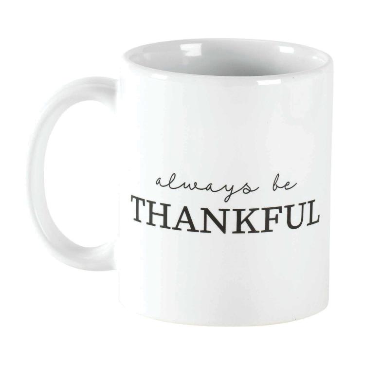 603799247122 Always Be Thankful Ceramig