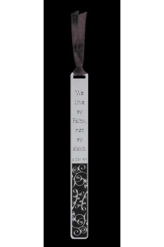 603799316880 We Live By Faith Rule Bookmark