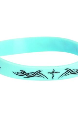 603799575515 Cross Design Silicone (Bracelet/Wristband)