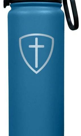 612978646588 Cross Shield Stainless Steel Bottle