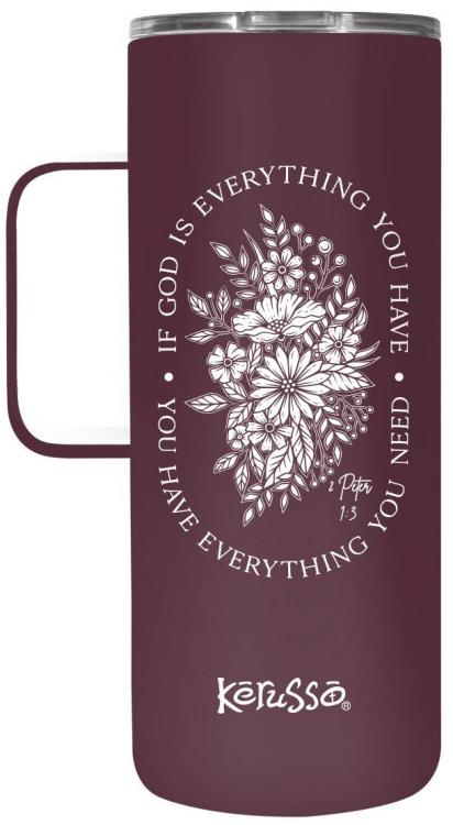 612978654187 God Is Everything Stainless Steel Mug With Handle