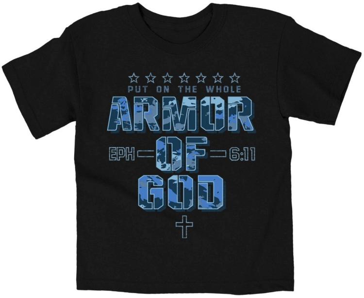 612978655177 Kerruso Kids Armor Camo (Medium T-Shirt)
