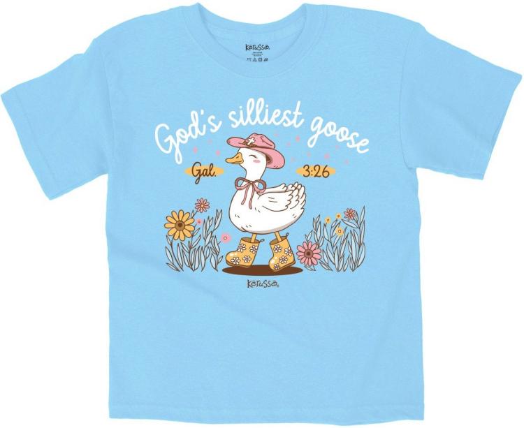 612978655252 Kerusso Kids Silly Goose (Large T-Shirt)