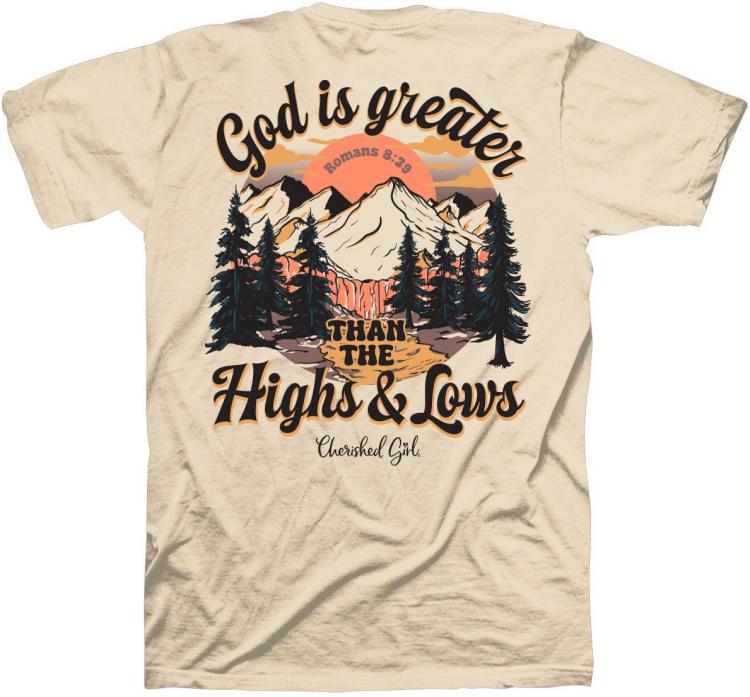 612978656143 Cherished Girl God Is Greater (2XL T-Shirt)