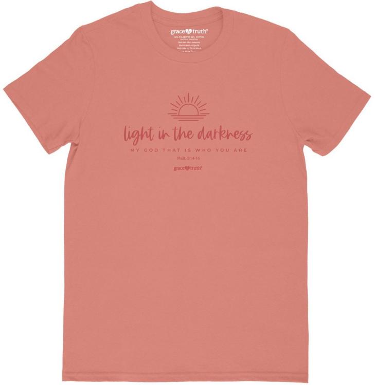 612978656778 Grace And Truth Light In The Darkness (Small T-Shirt)