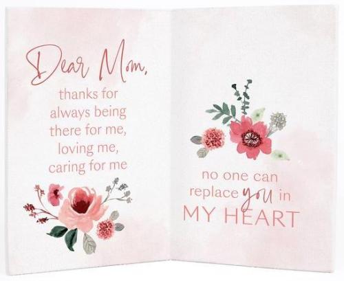 656200432471 Moms Like You Are Precious And Few Keepsake Card