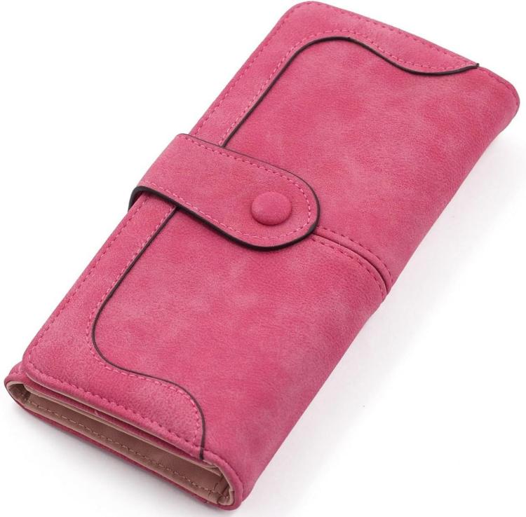 724376540211 Suede Clutch Wallet