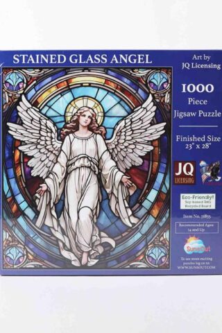 788200601585 Stain Glass Angel 1000 Piece (Puzzle)
