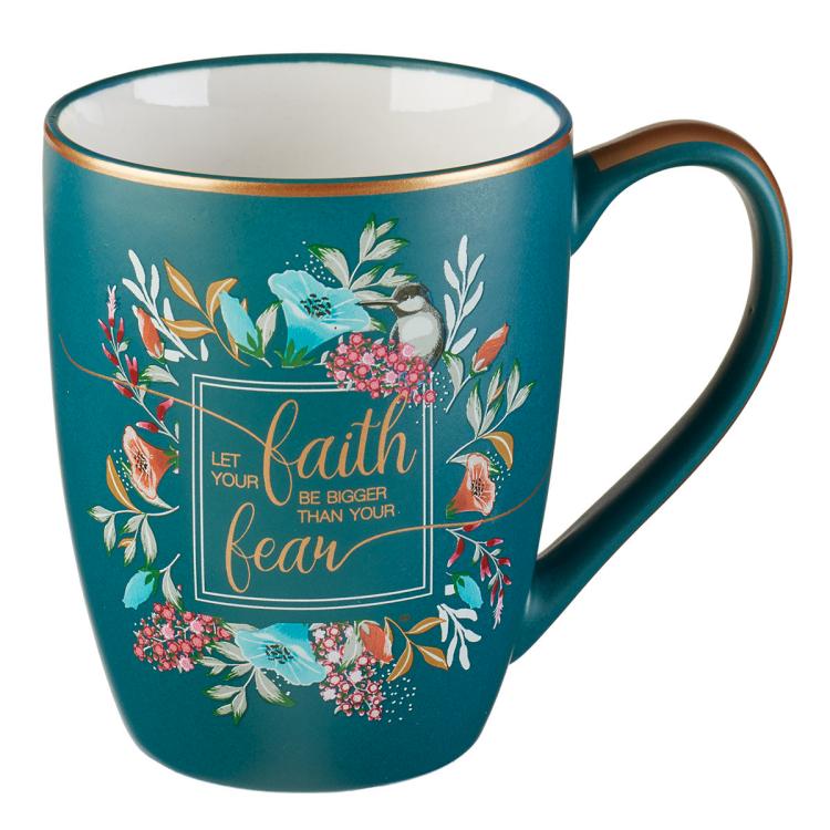 843310100363 Floral Faith Mug for Women & Men
