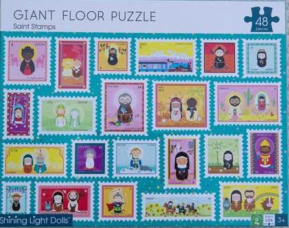 854386004844 Saint Stamps Giant Floor Puzzle