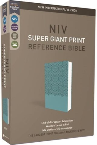 9780310449386 Super Giant Print Reference Bible Comfort Print