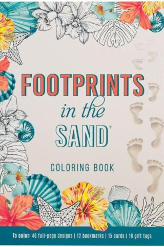 9780638000399 Footprints in the Sand Coloring Book