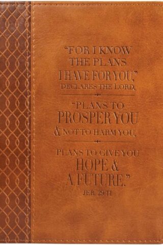 9781432108069 Classic Handy-sized Journal Hope & a Future Jer. 29:11 Bible Verse Inspirational