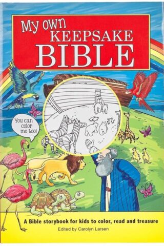 9781432115814 My Own Keepsake Bible: A Kids Bible Storybook to Color