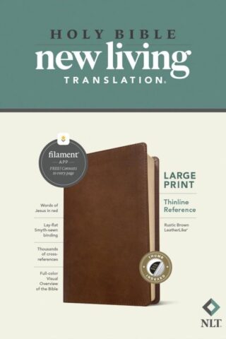 9781496445322 Large Print Thinline Reference Bible Filament Enabled Edition