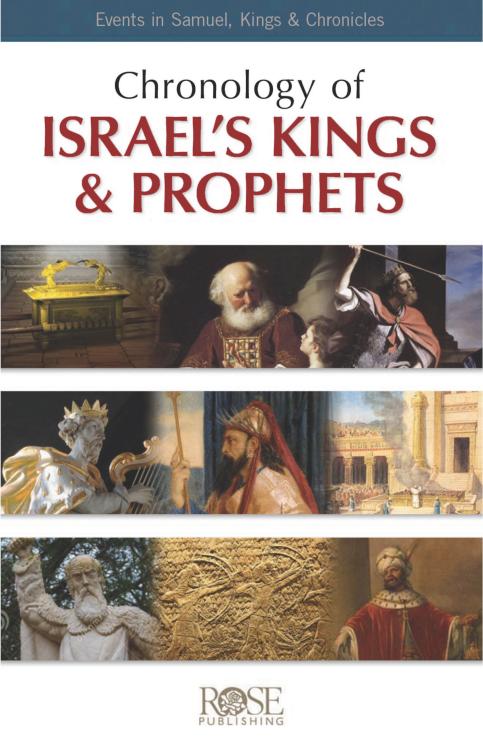 9781628628050 Chronology Of Israels Kings And Prophets Pamphlet