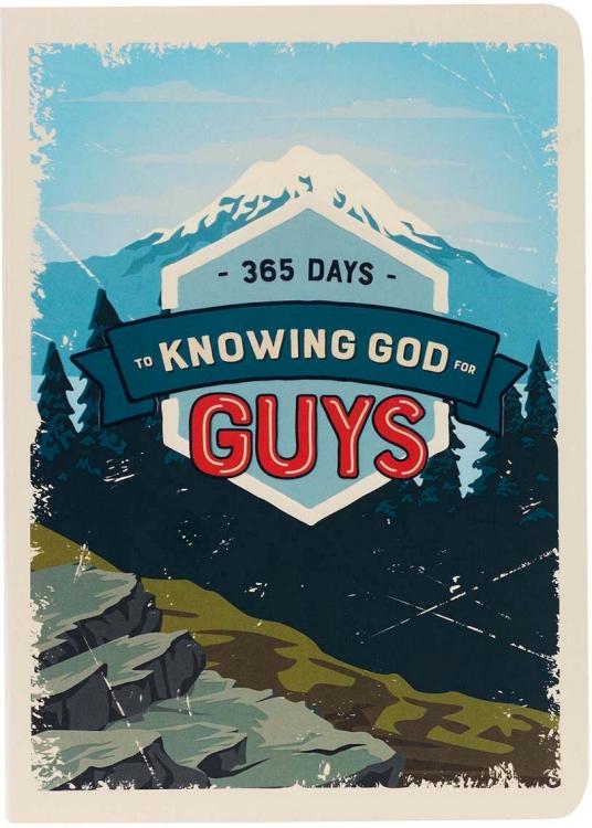 9781642728453 365 Days to Knowing God for Guys Devotional - Paperback Edition