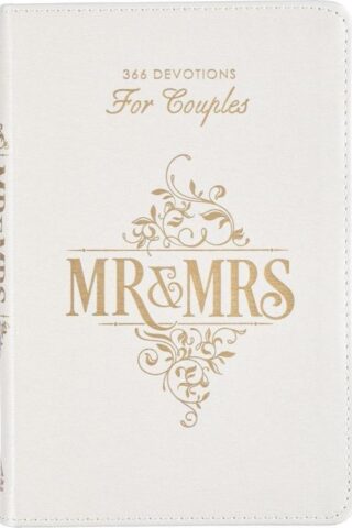 9781642729641 Mr. and Mrs. 366 Devotions for Couples - White Faux Leather Devotional Gift Book