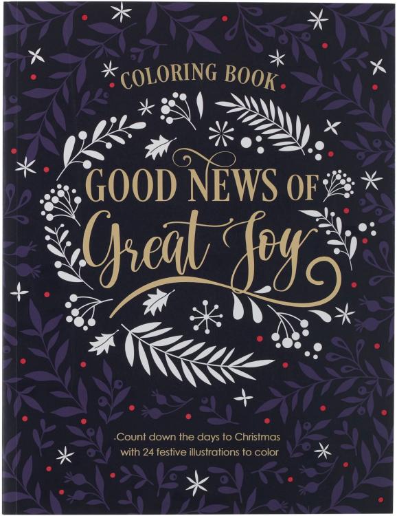 9781776371716 Good News of Great Joy Christmas Coloring Book for Women and Teens with Christia