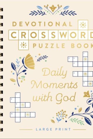 9798886033755 Devotinal Crossword Puzzle Book Daily Moments With God (Large Type)