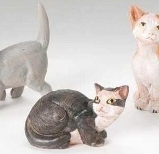 089945515183 Cats With Story Card (Figurine)