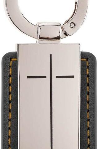 1220000722705 Novelty Inspirational Scripture Vegan Leather Retractable Clip Metal Keychain fo