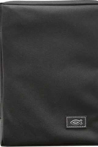 6006937108479 Men or Women's Bible Cover Secure Zipper Jesus Fish